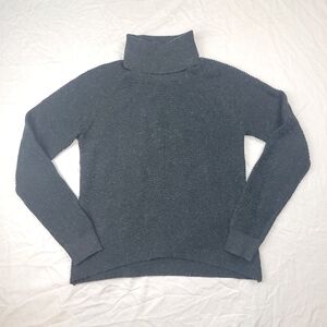 KUHL Solace Sweater Dark Gray Cowlneck Acrylic Nylon Wool Blend Women's XS